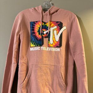 Vintage-Style MTV Hooded Sweatshirt